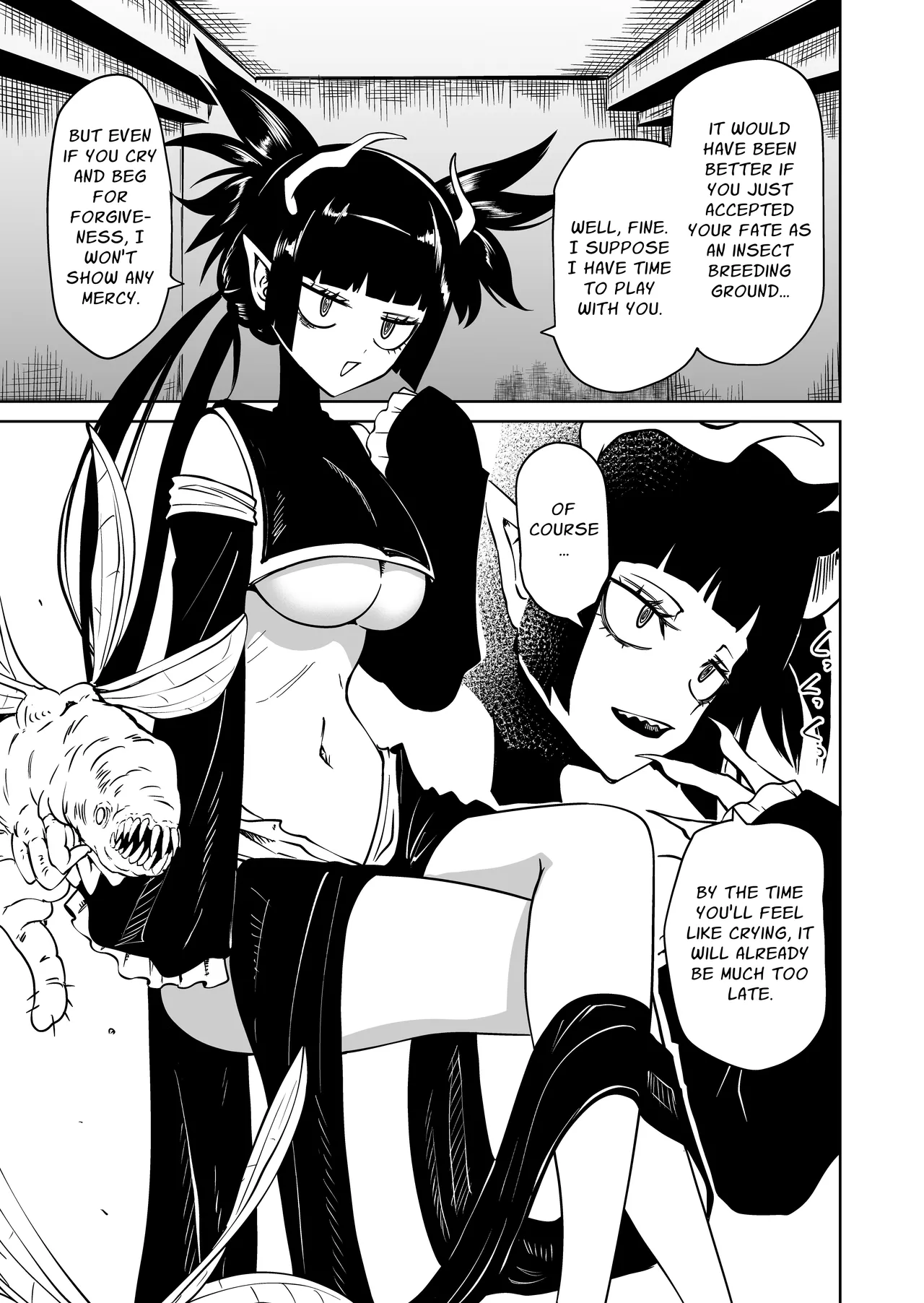 Hentai Manga Comic-A disgraceful defeat due to a lack of awareness-Read-5